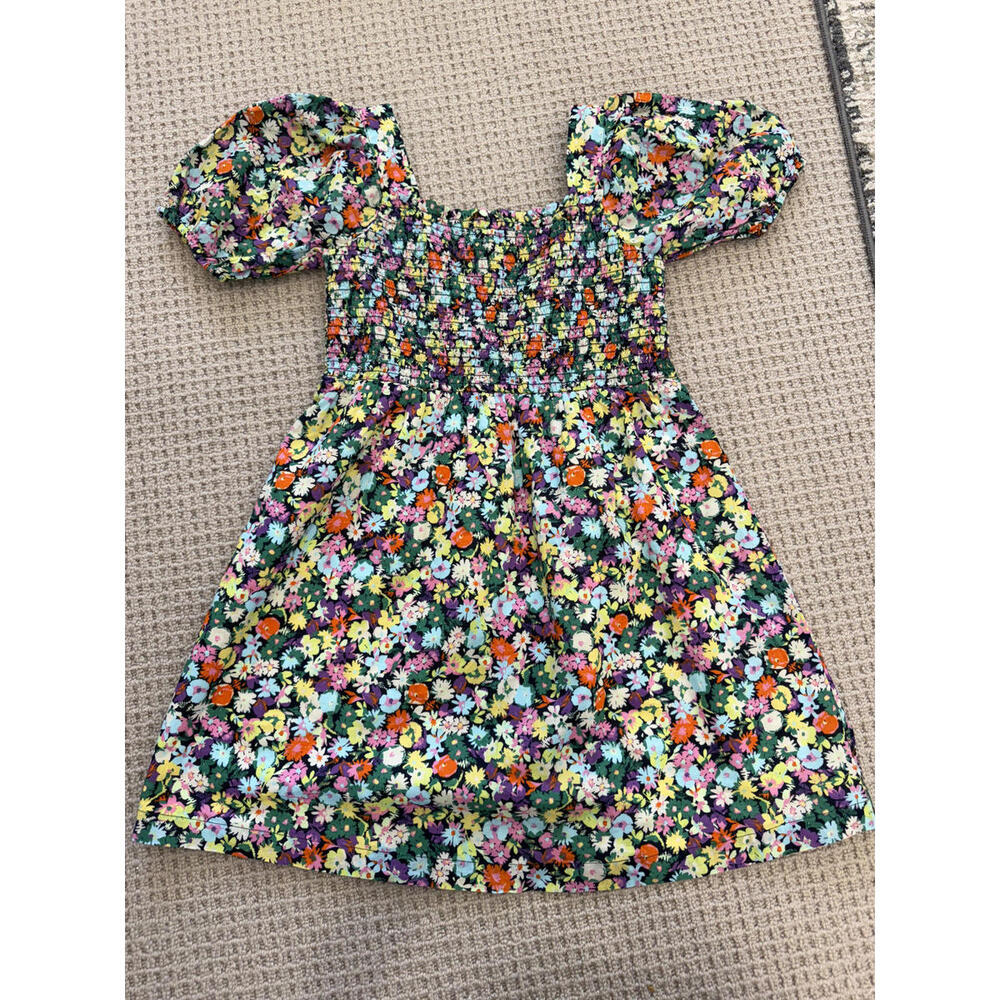 GAP Girls Floral Puff Sleeve Dress Size 6